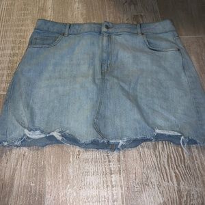 Jean skirt